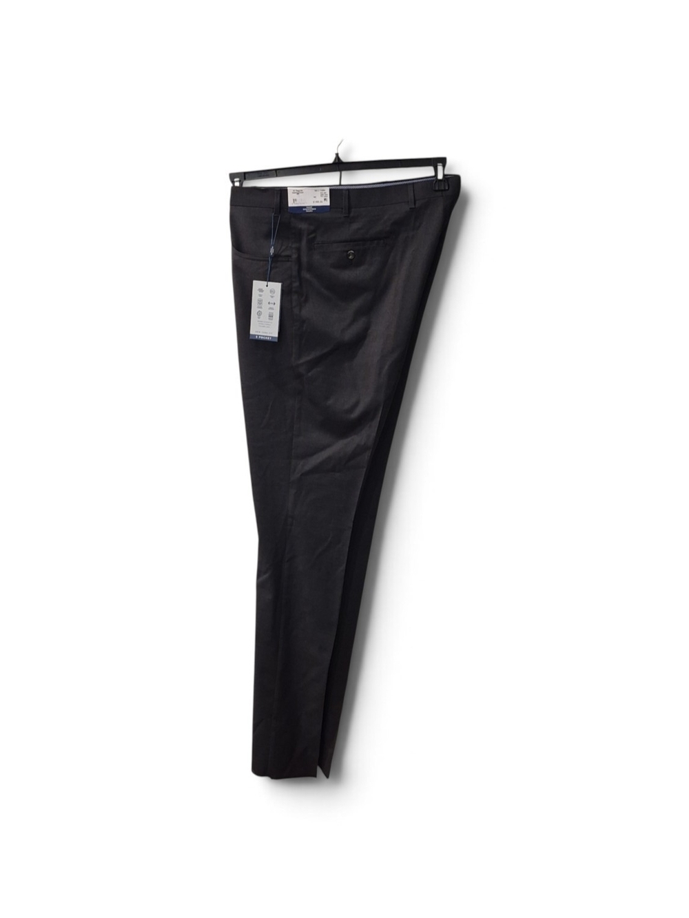 Hart Schaeffner Marx NWT $155 42R Men's Black Classic Fit Unhemmed